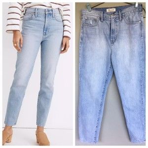 Madewell The Perfect Vintage Jean Size 29 Light Wash High Rise